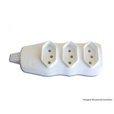 Imagem de Tomada Barra 2P+T 3Tom Br 225911