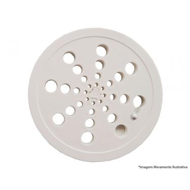 Imagem de Grelha Redonda Plast Abre/Fecha 100Mm