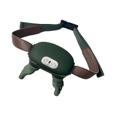 Imagem de Massageador Sem Fio 4D Biónico Para Pescoço E Ombros Com Motor Sem Esc