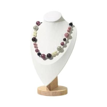 Imagem de Expositor De Joias Em Bambu: Busto Para Colares E Joias  Ideal Para Ve