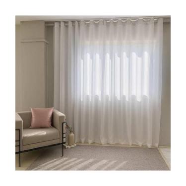 Imagem de Cortina Rustica 4,20M X 2,50M Oxford Lisa - Bella Janela, 4,20m x 2,50