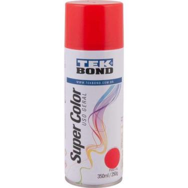 Imagem de Tinta Spray Vermelho, 350 ml, Tekbond Vermelho