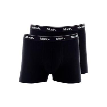 Imagem de Kit com 2 Cuecas Boxer Mash 170.26, Preto, P