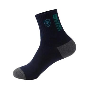 Imagem de Meias Esportivas Masculinas Finas E Respiráveis, 5 Pares, Primavera, O