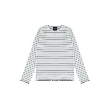 Imagem de Blusa Manga Longa em Ribaninha Infantil Menina Guloseima, 1