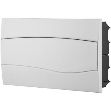 Imagem de Quadro de Distribuição de Embutir 18 DIN ou 12 NEMA Tramontina com Por