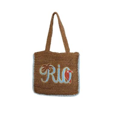 Imagem de BOLSA FARM FEMININA TOTE ARTESANAL RIO TIPOGRAFICO LISO 360360-Feminino