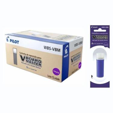 Imagem de Caixa 12 Unidades Refil Marcador V-board Master (quadro Branco) Pilot 