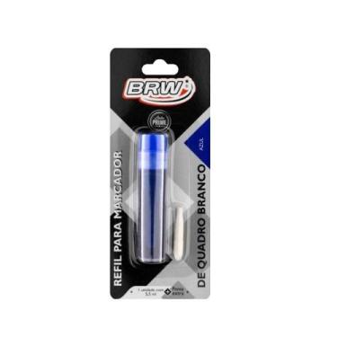 Imagem de Kit 3 Pincéis Marcador Quadro Branco + 2 Refis Com Ponta Extra Brw