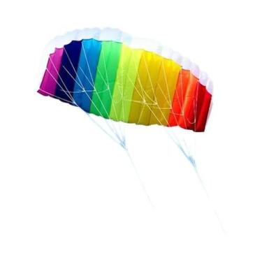 Imagem de Kitesurf Para Iniciantes, Kite De Dupla Linha, Parafoil De Praia, Para