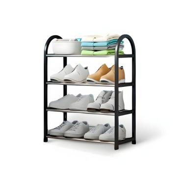 Imagem de Sapateira 4 Andares Organizador de Sapatos 4 Prateleiras 50CM Metal Plástico 41,5CM