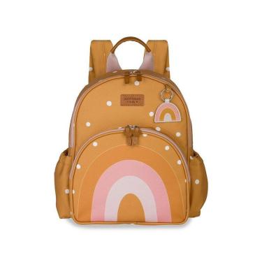 Imagem de Mochila de Passeio MasterBag Arco-Íris Boho Mostarda-Feminino
