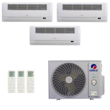 Imagem de Ar-Condicionado Multi Split Inverter R-32 Gree 36.000 (3x Evap Cassete