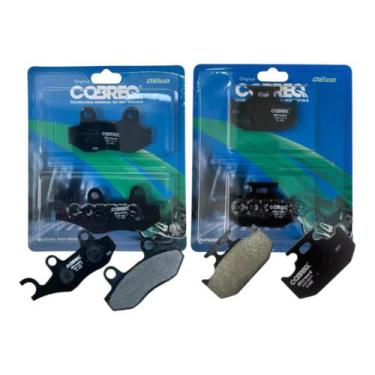 Imagem de Kit Pastilha De Freio Fazer 250 2011 A 2017 Original cobreq