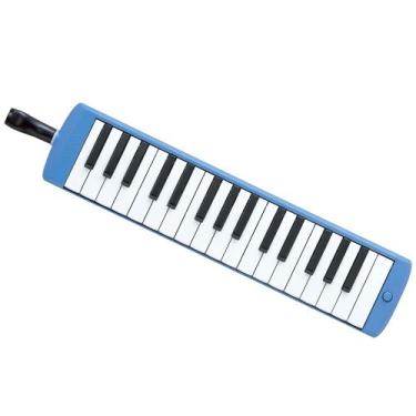 Imagem de Escaleta Pianica 32 Teclas P 32D Azul com Case Yamaha