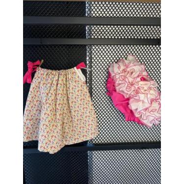 Imagem de Conjunto bebê Bunda Rica Infantil Tapa Fralda Algodão Cores baby, Kit 