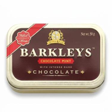Imagem de Bala Importada Barkleys Chocolate Menta Pastilha Recheada Holandesa 50