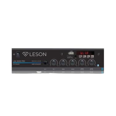 Imagem de Amplificador Leson LSA5000 PRO 120W RMS  USB, Bluetooth, SD, RCA, FM e