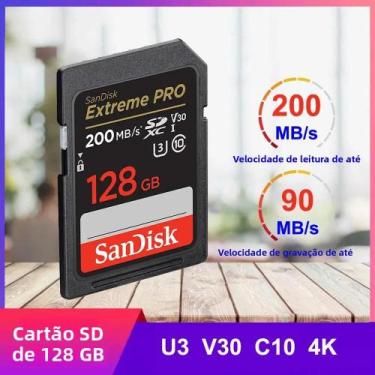 Imagem de Cartão SD SanDisk Ultra/Extreme pro UHS-I De Alta Velocidade 32GB 64GB