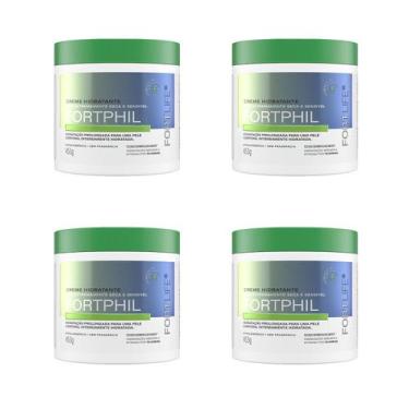 Imagem de Kit 4 Creme Hidratante Corporal Pele Seca e Ressecada Hidratação Inten
