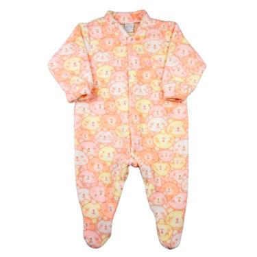 Imagem de Macacão Pijama Bebê Microsoft Estampado 21 - Rosa