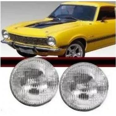 Imagem de Par Farol Sealed Beam Maverick 180mm 12v