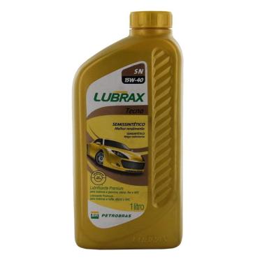 Imagem de Óleo Lubrificante do Motor Lubrax Tecno Semissintético 15W40 SN - 