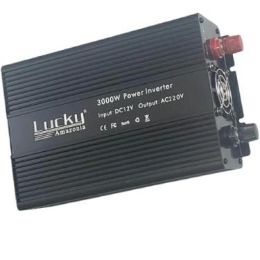 Imagem de Inversor De Voltagem Power Inverter 3000W 12V Para 110V - Lucky