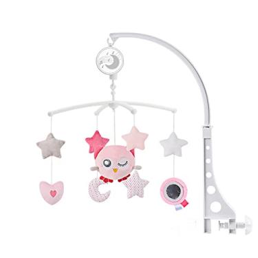 Imagem de Mobile para Berço Musical com brinquedos giratórios pendurados no berço decoração de cama infantil para meninos meninas
