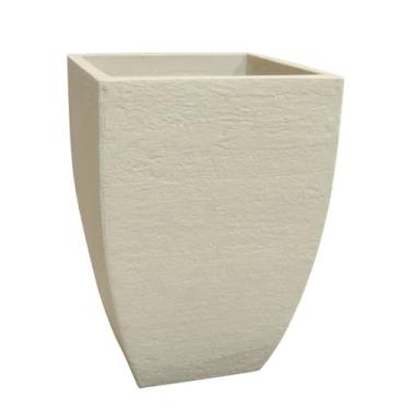 Imagem de Vaso Quadrado Moderno 48 Japi Quadrado Moderno Cimento