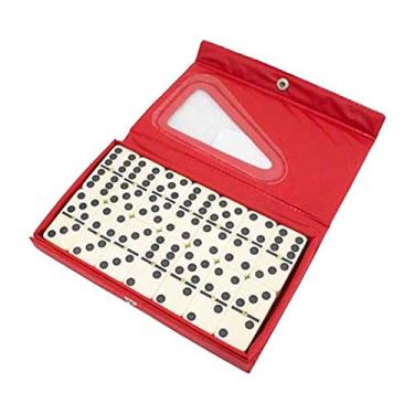 Imagem de DOMINO TIPO OSSO ESTOJO PLASTICO 70300 / EST/Y 888