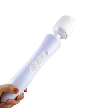 Imagem de Vibradores varinha Mágica Massageador Brinquedos Adultos Estimulador Clitóris Ponto G USB Zatla Shop (Branco)