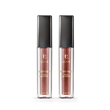 Imagem de Eudora Kit Glam Gloss Treat Ácido Hialurônico Avelã Sutil + Rosé Natural