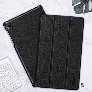 Imagem de Maxgood Capa Smart Case Compatível Samsung Galaxy Tab A7 Lite 8.7'' T225 T220 Preto .Leve, PU de qualidade,Anti-impressões digitais,Resistente a arranhões