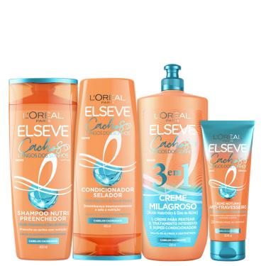 Imagem de Kit Elseve L`Oréal Paris Cachos dos Sonhos (4 Produtos)