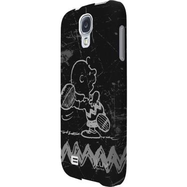 Imagem de Capa para Celular para Galaxy S4 Snoopy Series Harshell de Plástico Rígido Preta iLuv