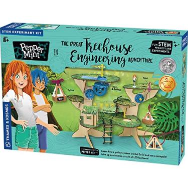 Imagem de Thames & Kosmos 626020 Pepper Mint in The Great Treehouse Engineering Adventure Science Experiment Kit, Blue