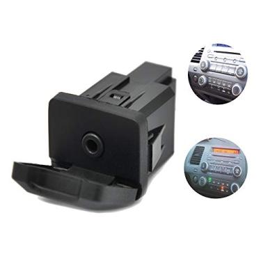 Imagem de Porta auxiliar para Honda Civic 39112-SNA-A01 Adaptador de entrada auxiliar Peças de substituição de entrada de áudio Kit de rádio para Honda Civic 2006 2007 2008 2009 2010 2011