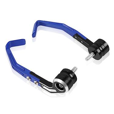 Imagem de HAONEL Compatível com M1000RR S1000RR 2019-2024 Protetor de alavanca de embreagem de freio CNC alumínio acessórios de protetor de alavancas de guidão de motocicleta (azul)