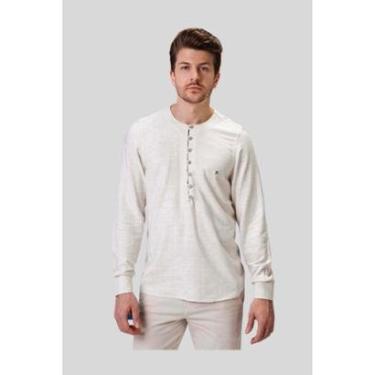 Imagem de Bata Masculina Zaiko Rustico Natural-Masculino