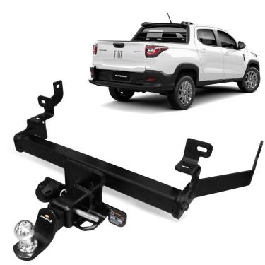 Imagem de Engate Fiat Strada 2021 2022 2023 Removível 400kg Keko K1