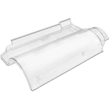Imagem de 10 telhas americana transparente policarbonato plastelha