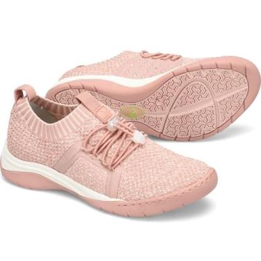 Imagem de Nurse Mates Sapatos Align Torri | Palmilha ortopédica ergonômica | Cabedal de tecido de malha | Estabilidade e suporte conforto | Antiderrapante, Rosa empoeirada, 7.5