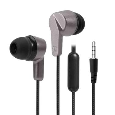 Imagem de UrbanX R2 Wired in-Ear Headphones With Mic For Amazon Fire HD 10 with Tangle-Free Cord, Noise Isolating Earphones, Deep Bass, in-ear Bud Silicone Tips