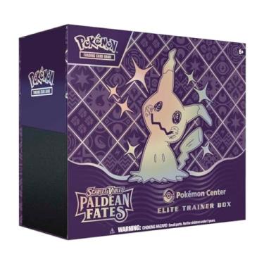 Imagem de Pokemon TCG: Scarlet & Violet - Paldean Fates Pokemon Center Elite Trainer Box (Mimikyu)
