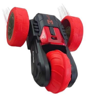 Imagem de Carrinho Controle Remoto Flip Giro 360 Manobra Radical Luzes Som Divertido Super Carro Criança Aventura