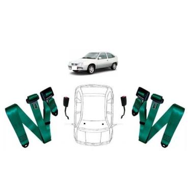 Imagem de Par de Cintos de Segurança 3 pontos Ipanema+ Par de Fechos - HCML, Ver