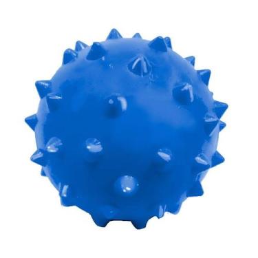 Imagem de Brinquedo Furacão Pet Bola Cravo Azul para Cães