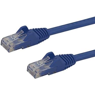 Imagem de StarTech. Com Cabo Ethernet CAT6 de 3 m - Blue CAT 6 Gigabit Ethernet Wire -650MHz 100W PoE RJ45 UTP Network/Patch Cord Snagless w/Strain Relief Fluke Tested/Fiação Certificado UL/TIA (N6PATCH10BL)