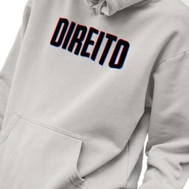 Imagem de Blusa Moletom Masculino Estampado 3D Direito em Algodão Fio 30.1 Pente